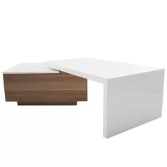 Lift Top Coffee Table with Storage 360-Degree Swivel Perfect for Living Room