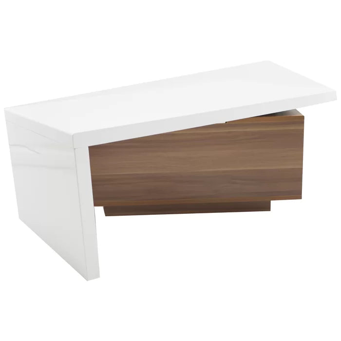 Lift Top Coffee Table with Storage 360-Degree Swivel Perfect for Living Room