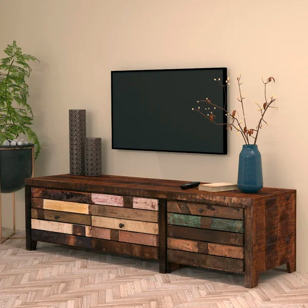 Algerine Solid Wood TV Stand for TVs up to 78"