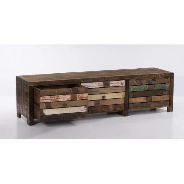 Algerine Solid Wood TV Stand for TVs up to 78"