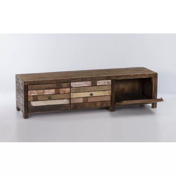 Algerine Solid Wood TV Stand for TVs up to 78"