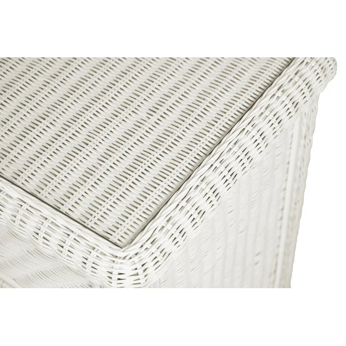 White Alicia 25.5'' Tall 2 - Drawer Bachelor's Chest Perfect Organize