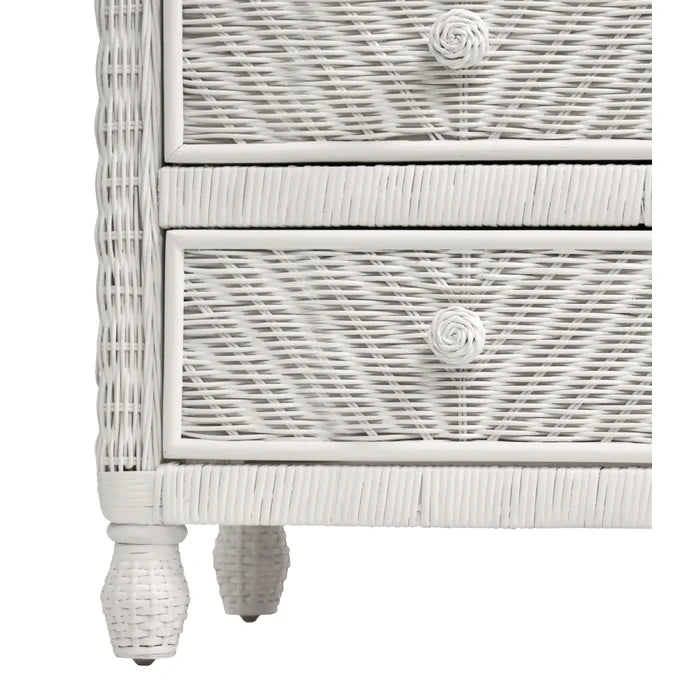 White Alicia 25.5'' Tall 2 - Drawer Bachelor's Chest Perfect Organize