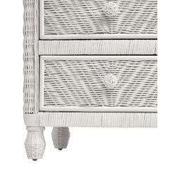 White Alicia 25.5'' Tall 2 - Drawer Bachelor's Chest Perfect Organize