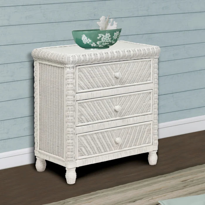 Alicia 3 Drawer 28.5'' W Solid Wood Chest Provide Storage Space Perfect Organize