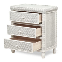 Alicia 3 Drawer 28.5'' W Solid Wood Chest Provide Storage Space Perfect Organize