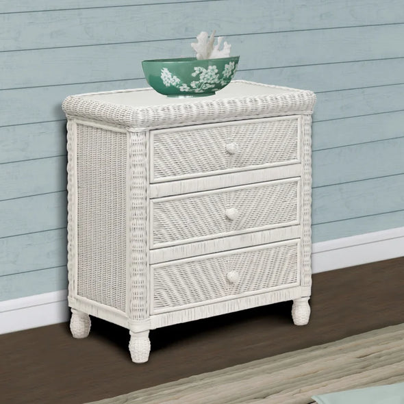 Alicia 3 Drawer 28.5'' W Solid Wood Chest Provide Storage Space Perfect Organize