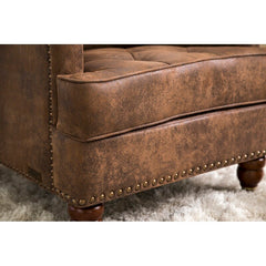 Aliya 28'' Wide Tufted Club Chair Crafted with a Kiln-dried Hardwood Frame