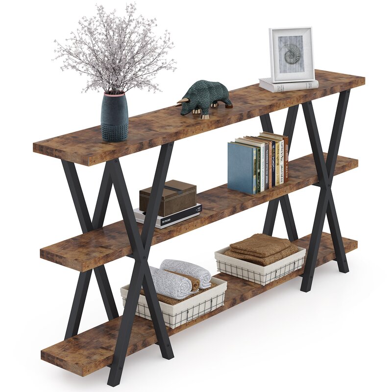 70.86'' Console Table Hallway Table, Telephone Table, Decorative Table Suitable for Porch, Living Room, Dining Room