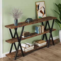 70.86'' Console Table Hallway Table, Telephone Table, Decorative Table Suitable for Porch, Living Room, Dining Room