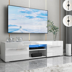 TV Stand for TVs up to 58" Modern Design Bright Neat Clean