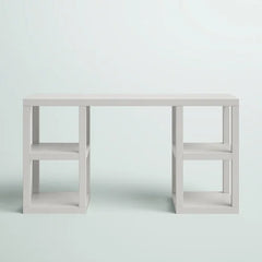 White Allisun Desk More Substantial Yet Elegant Indoor Design