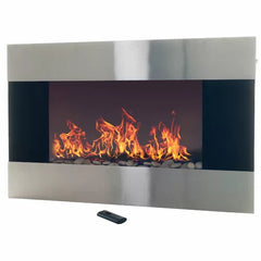 Allmar 36'' W Electric Fireplace Perfect in Your Living Room Bedroom Den or Study