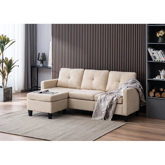 Beige Polyester Almeta 77