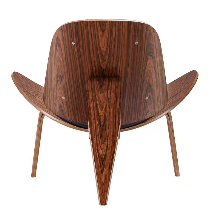 Rosewood 36.2'' Wide Lounge Chair Mid-Century Modern Chair