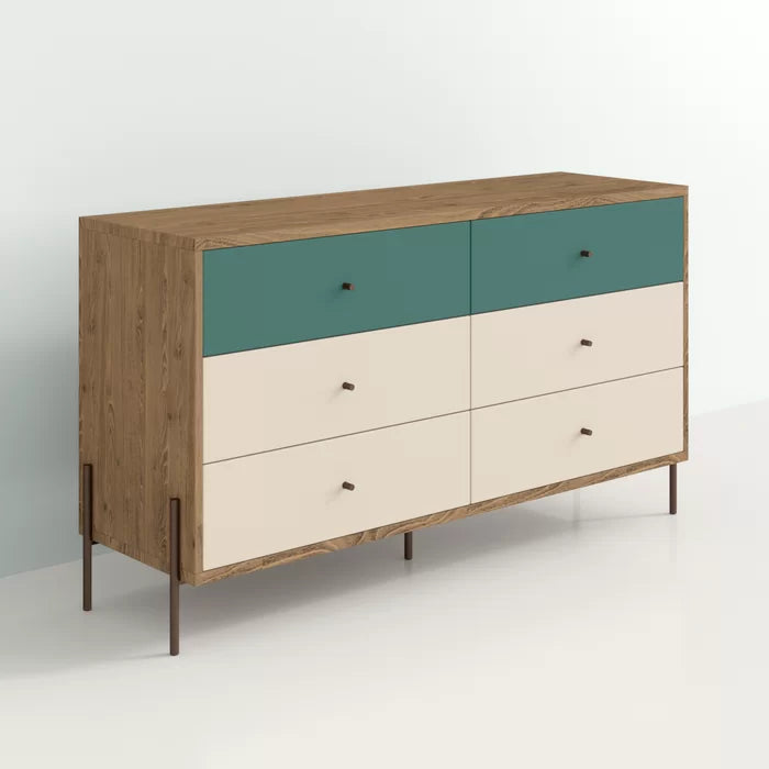 Alviso 6 drawer double dresser new arrivals