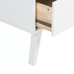 Alyssa 25'' Tall 2 - Drawer Nightstand Modern Design Perfect for Bedside