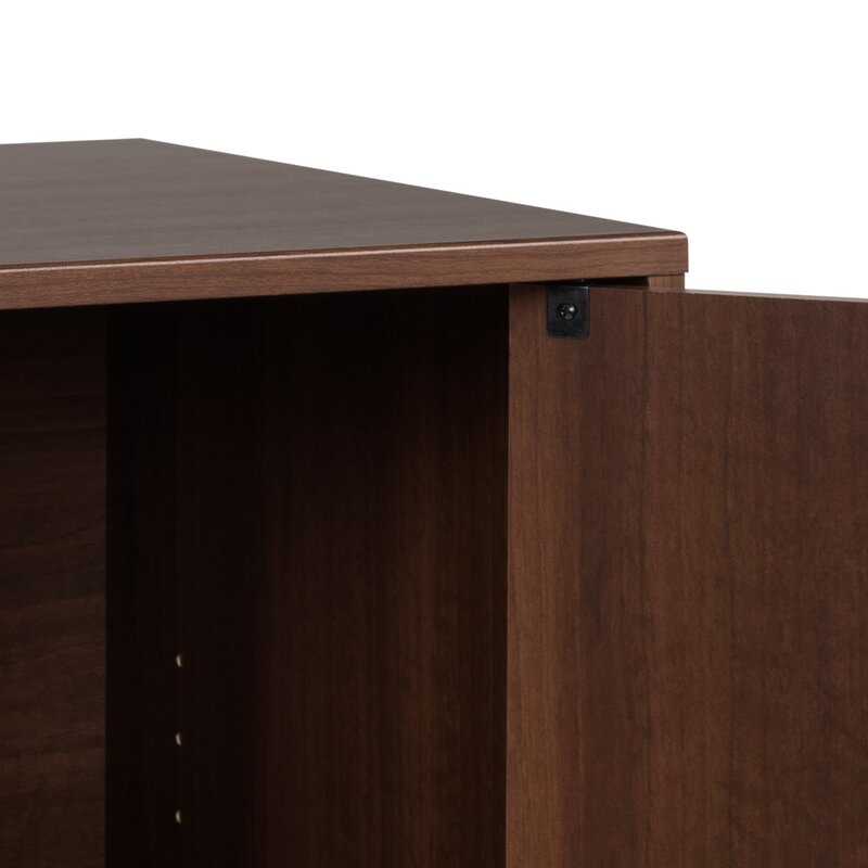 Cherry Alyssa 4 Drawer 37.5'' W Combo Dresser Easy Access to your Clothing