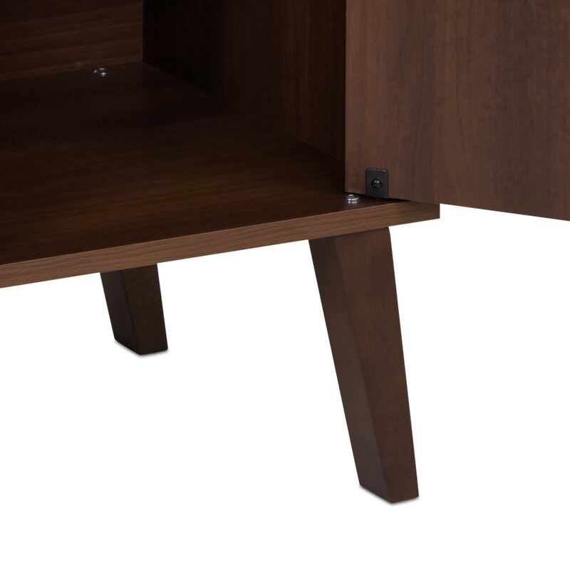Cherry Alyssa 4 Drawer 37.5'' W Combo Dresser Easy Access to your Clothing