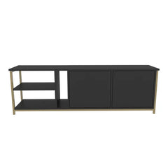 Black/Oak Amareyon TV Stand for TVs up to 70" Contemporary Design