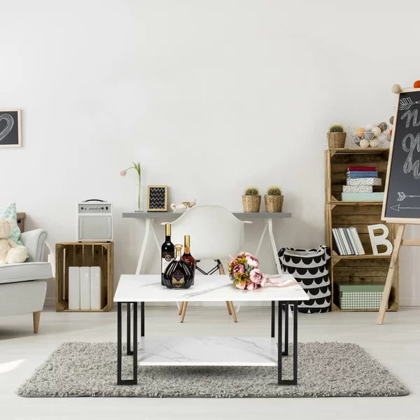 Amichai Coffee Table with Storage Brings a Modern Style to your Living Room