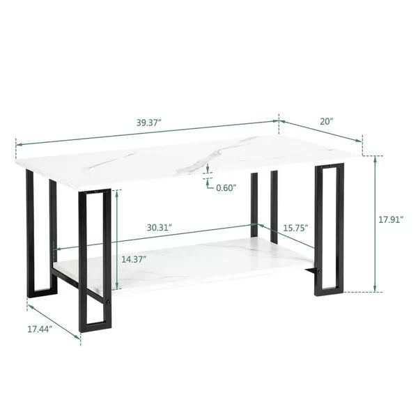 Amichai Coffee Table with Storage Brings a Modern Style to your Living Room