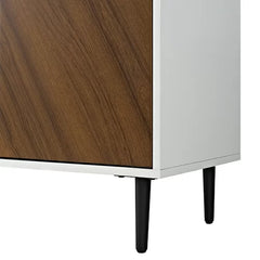Acorn White Aminatou 58'' Wide Sideboard Mid Century Inspired Space