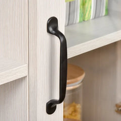 White Anayely 45.75'' Wide Server Retro Wood Grain Effect