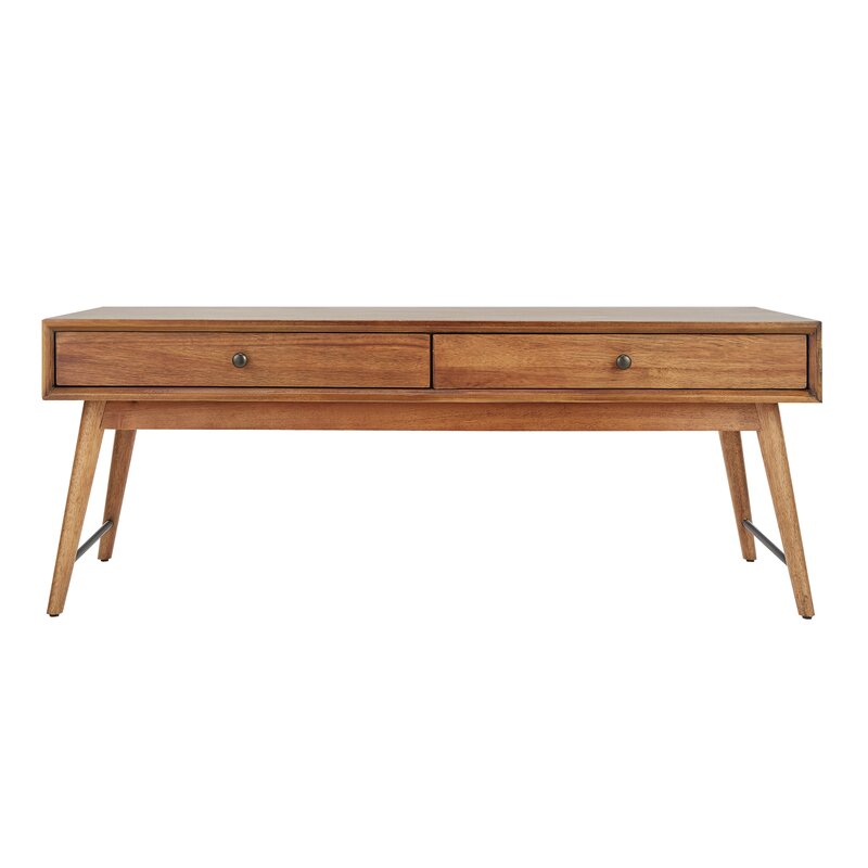 Andersen solid wood coffee table with storage new arrivals
