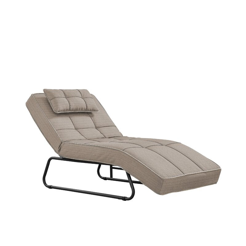 45.8'' Long Reclining Single Chaise with Cushions Different Positions for your Convenience and Ultimate Comfort, and Provides Durability
