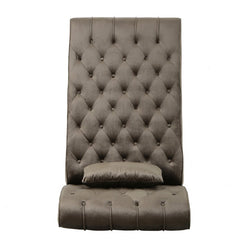 Andrews Tufted Armless Chaise Lounge Extravagant Style