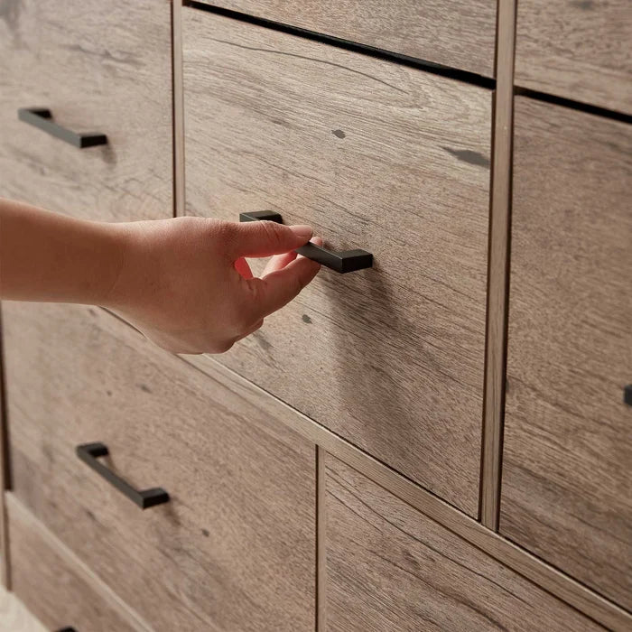 Aneet 8 Drawer 39.4" W Double Dresser 8 Spacious Drawers Perfect Organize