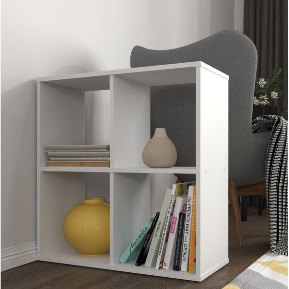 2 Shelves Standard Bookcase The Bookcase is Functional, Has A Simple Stylish Design, and Will Fit Into Any Interior Designed To Store your Belongings