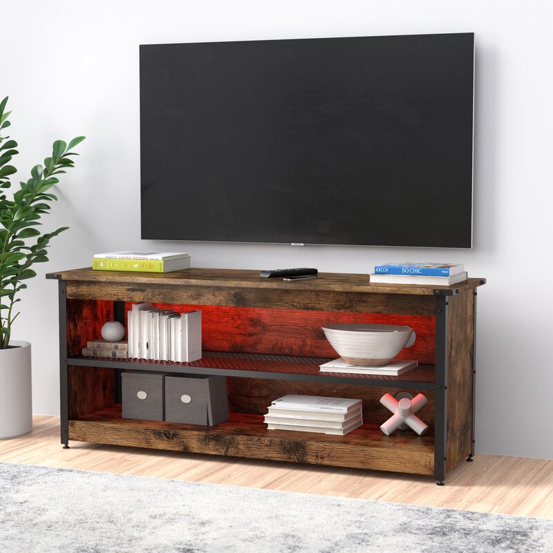 TV Stand for TVs up to 65" Offers an Excellent & Immersive Watching or Video Gaming Experience