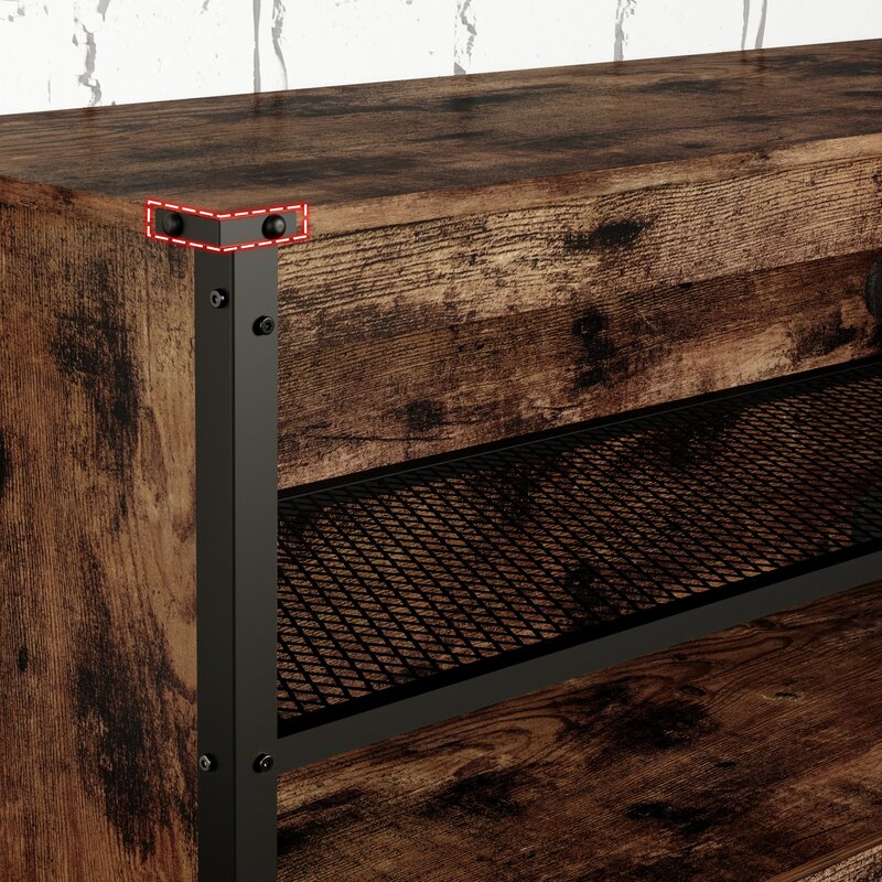 TV Stand for TVs up to 65" Offers an Excellent & Immersive Watching or Video Gaming Experience