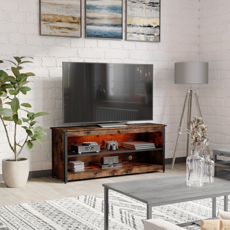 TV Stand for TVs up to 65" Offers an Excellent & Immersive Watching or Video Gaming Experience