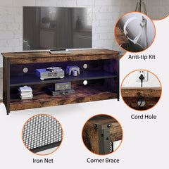 TV Stand for TVs up to 65" Offers an Excellent & Immersive Watching or Video Gaming Experience