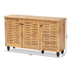 12 Pair Shoe Storage Cabinet Keep Your Shoes Organized Engineered Wood