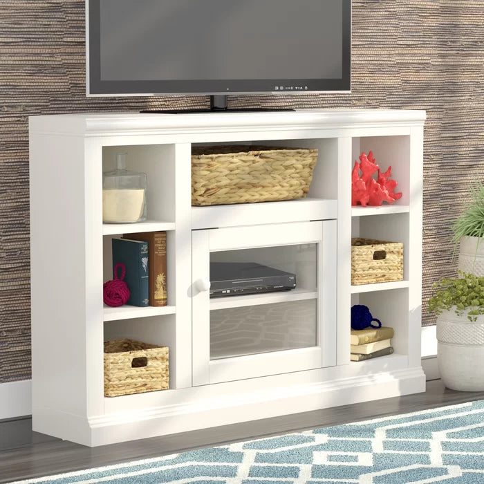 Aowyn Corner TV Stand for TVs up to 50" Contemporary Style