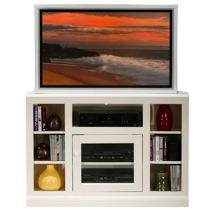Aowyn Corner TV Stand for TVs up to 50" Contemporary Style