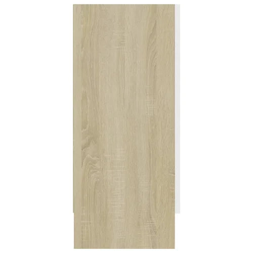 Beige White Ariela 27.6'' Tall 2 Door Accent Cabinet Sturdy Tabletop