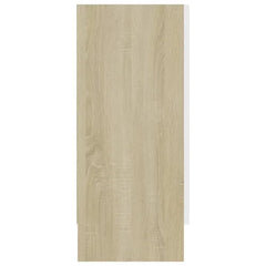 Beige White Ariela 27.6'' Tall 2 Door Accent Cabinet Sturdy Tabletop