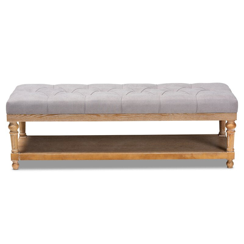 Arinze Shelves Storage Bench Touch of Sophisticated Grace