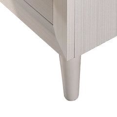 White Arnette 21.63'' Tall 2 - Drawer Transitional Nightstand