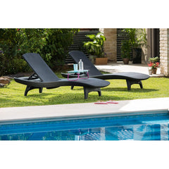 Gray Artem 77.6'' Long Reclining Single Chaise Set of 2