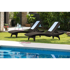 Brown Artem 77.6'' Long Reclining Single Chaise Set of 2