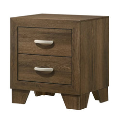 Artis 24'' Tall 2 - Drawer Nightstand in Brown Perfect Organize