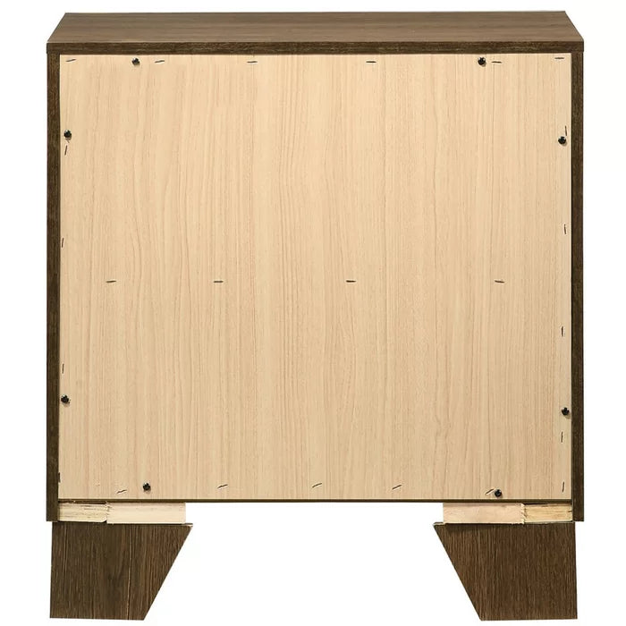 Artis 24'' Tall 2 - Drawer Nightstand in Brown Perfect Organize