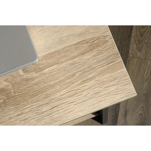 Solid Manufactured Wood Desk Ideal Anchor For Your Home Office