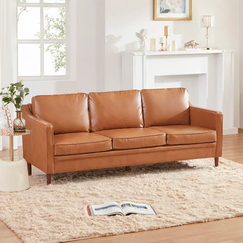 Square best sale arm sofa